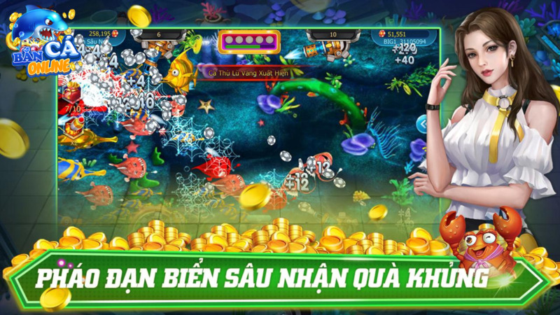 Bắn cá Rồng, game hay đầy thú vị