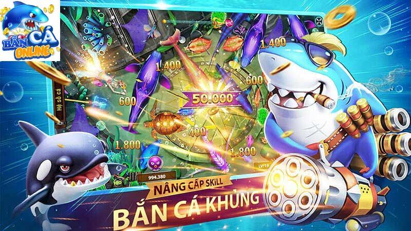 Các game bắn cá tại cổng game Suvip Club đa dạng và hấp dẫn